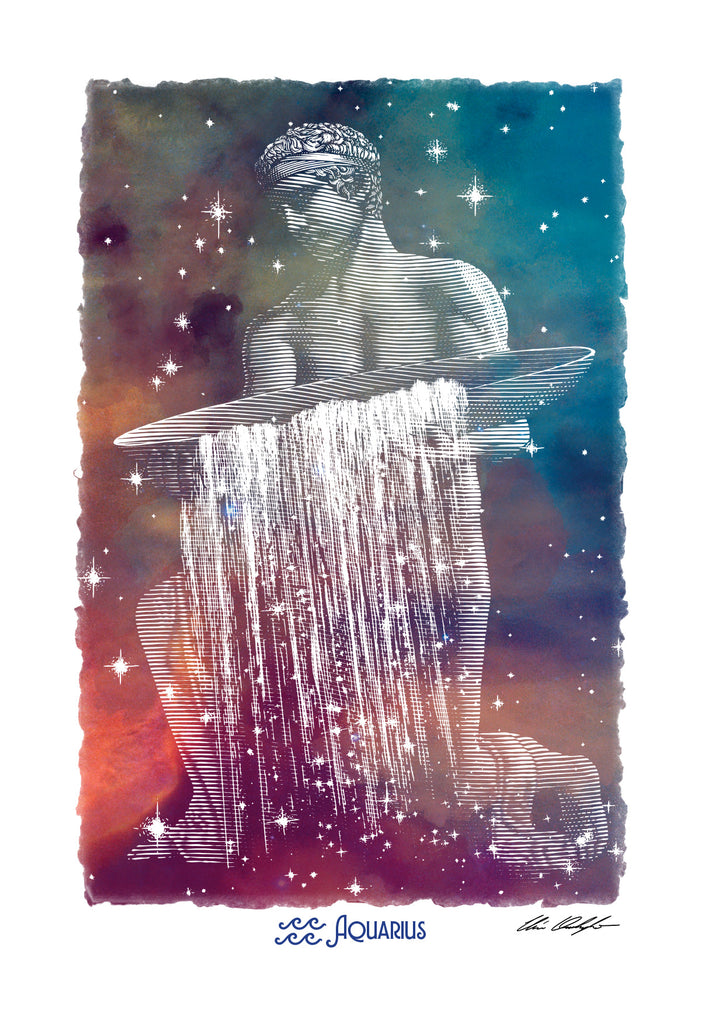 Ecliptic Aquarius Print