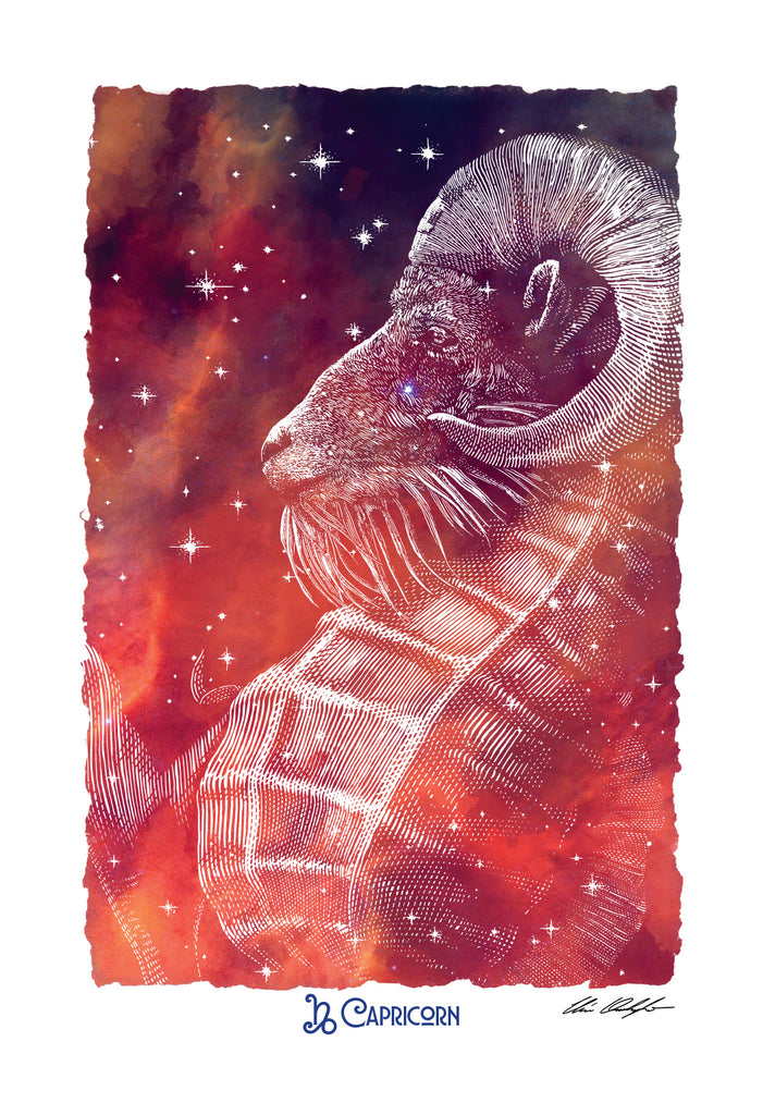 Ecliptic Capricorn Print