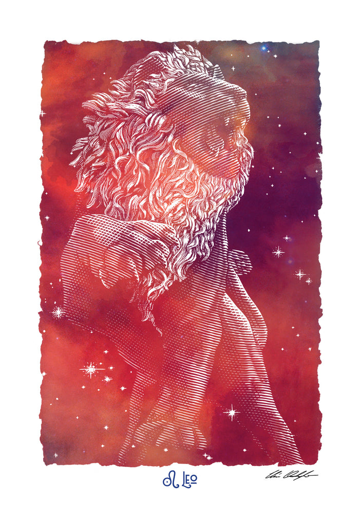 Ecliptic Leo Print