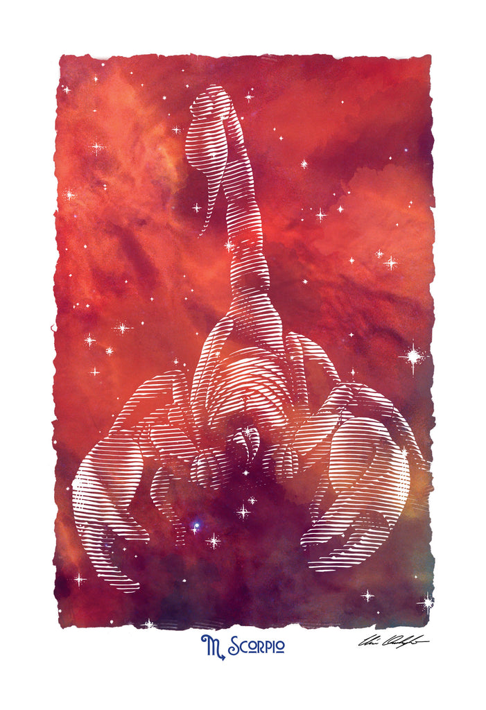 Ecliptic Scorpio Print