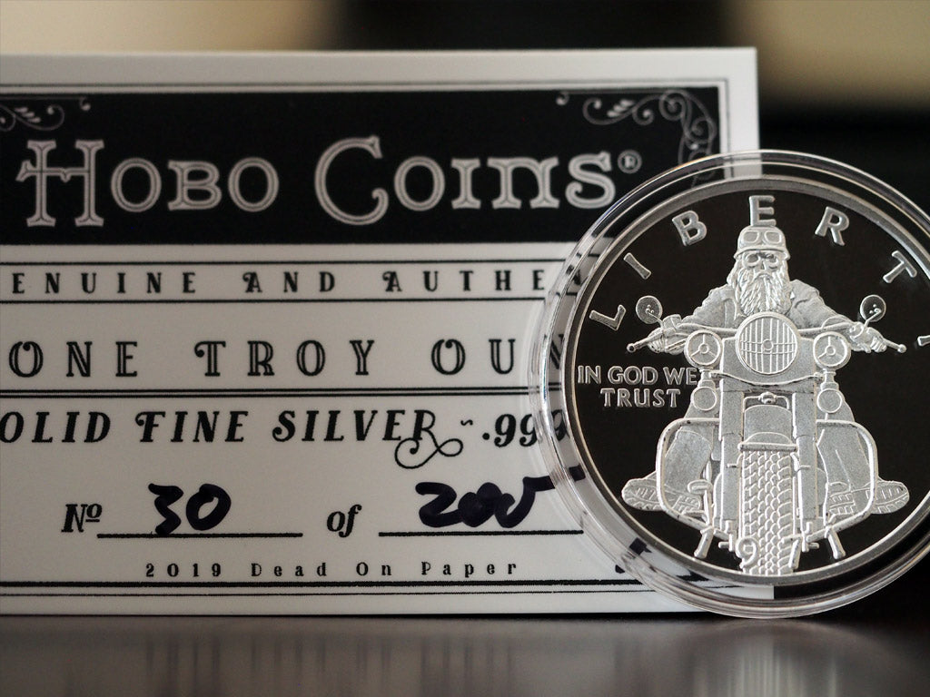 Solid Silver Hobo Coins Series III Coins