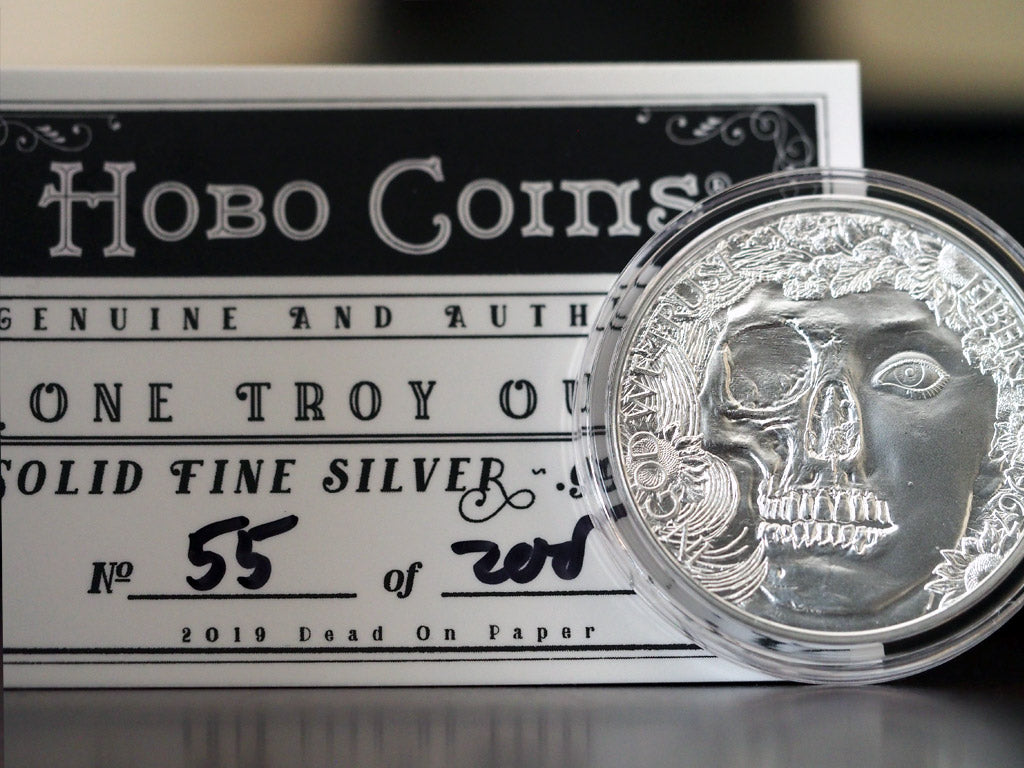Solid Silver Hobo Coins Series III Coins