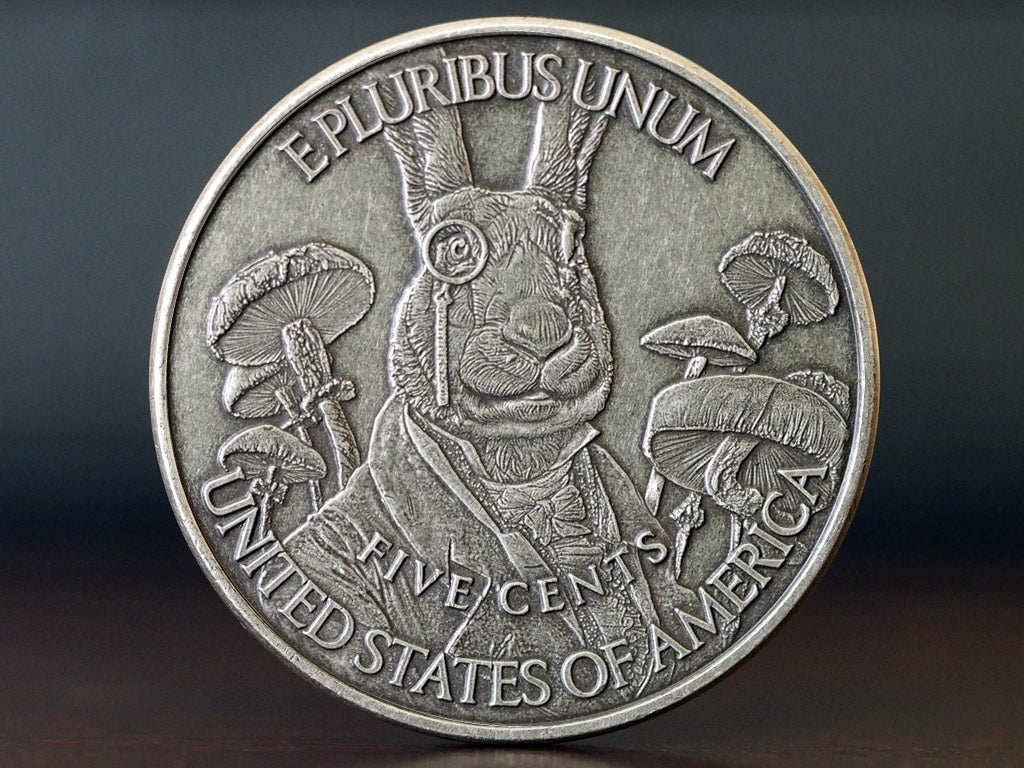 Hobo Coins Series III - White Rabbit