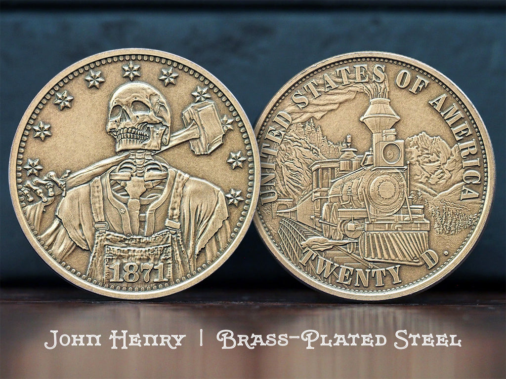Hobo Coins Series II - The John Henry