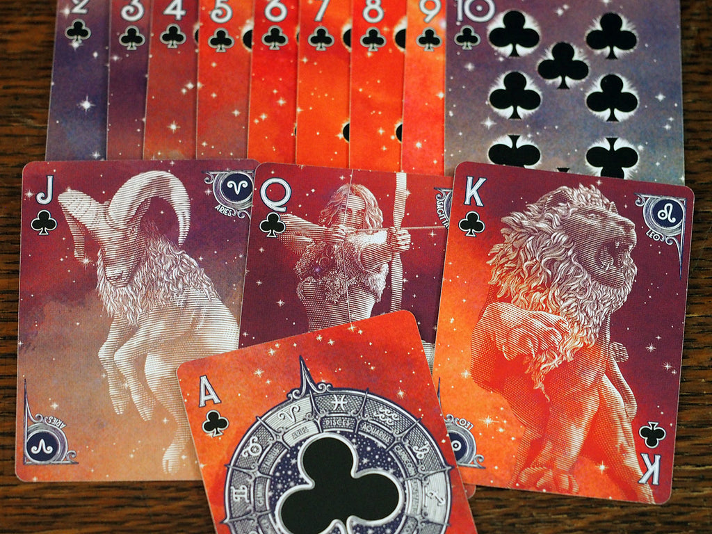 Ecliptic Zodiac Playing Cards