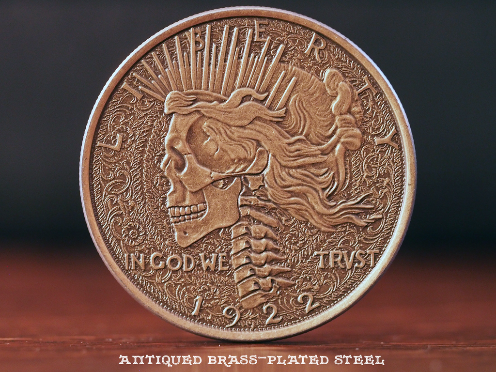 Hobo Coins Series I - The RIP Dollar