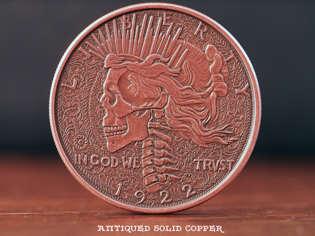 Hobo Coins Series I - The RIP Dollar