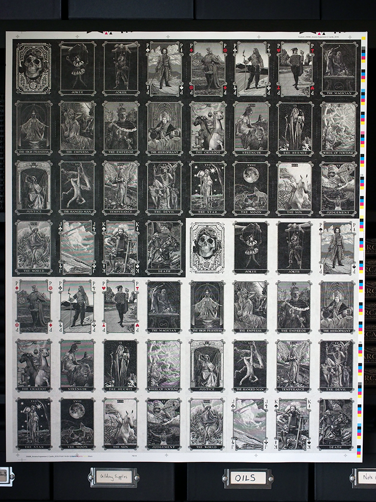 Arcana Expansion Uncut Sheet