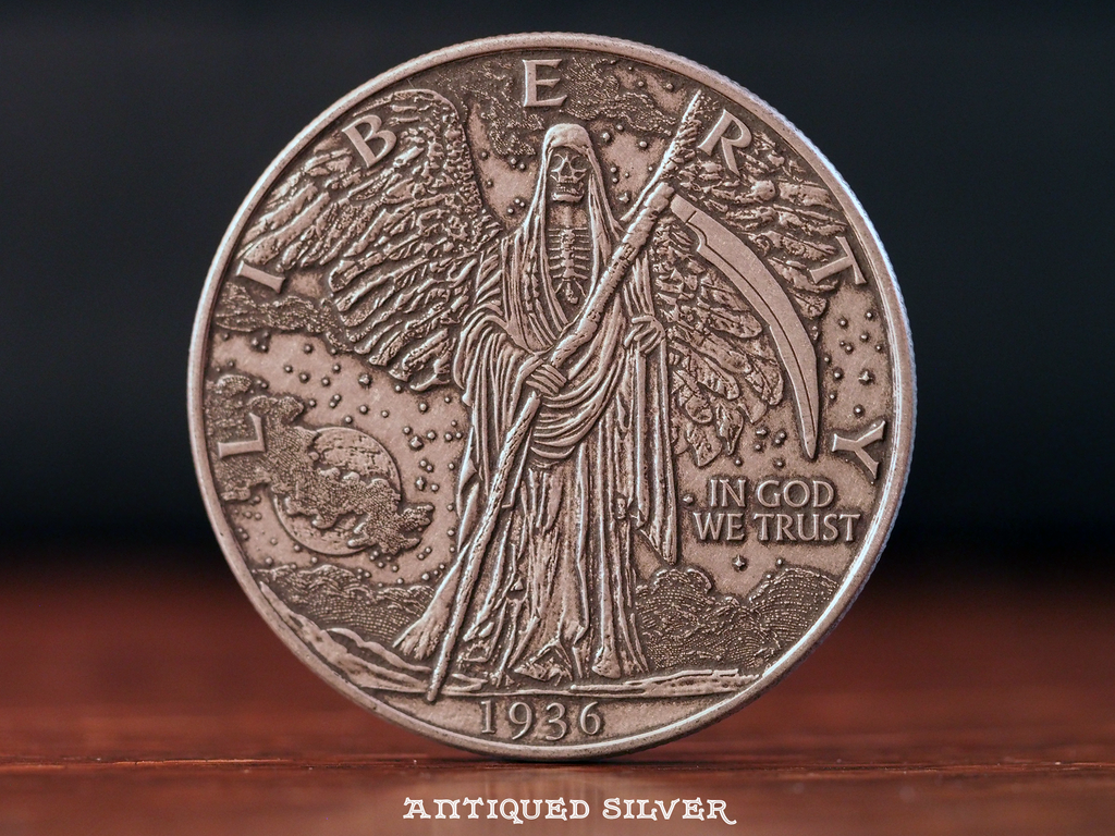 Hobo Coins Series I - The Walking Reaper