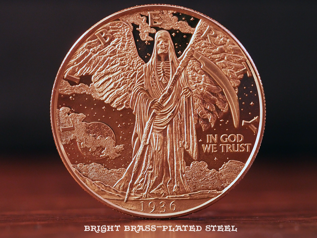 Hobo Coins Series I - The Walking Reaper