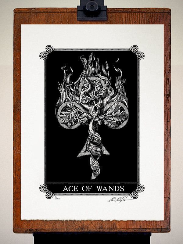 Print - Arcana Ace Of Wands