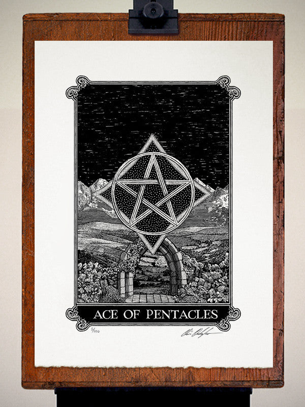 Print - Arcana Ace Of Pentacles
