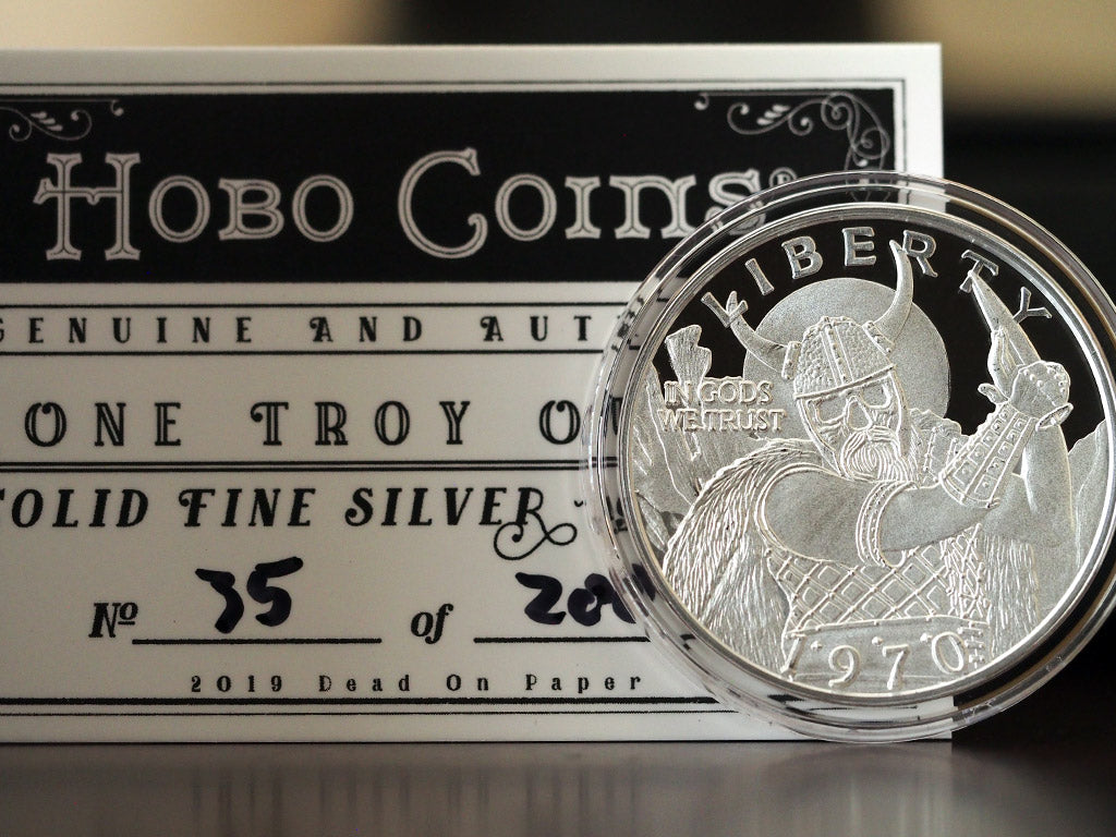Solid Silver Hobo Coins Series III Coins