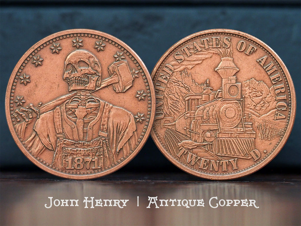 Hobo Coins Series II - The John Henry