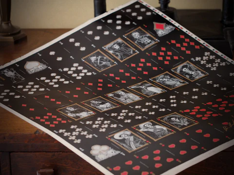 Midnight Calaveras Uncut Sheet