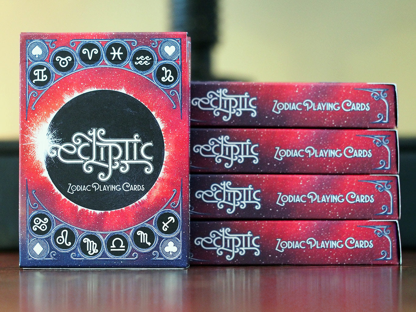 Zodiakai Playing Cards Deck (ONYX) Cyberpunk Zodiac (Limited