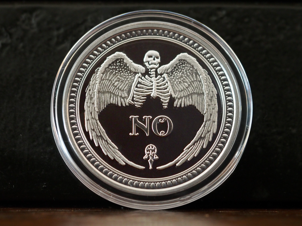 Solid Silver Oracle Coin