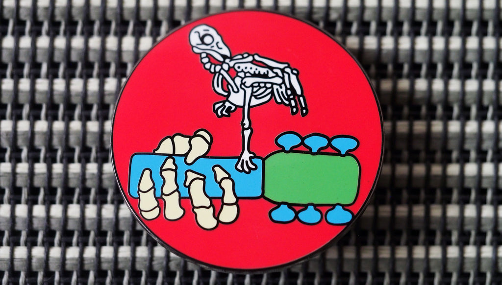Woodstock Hard-Enameled Pin