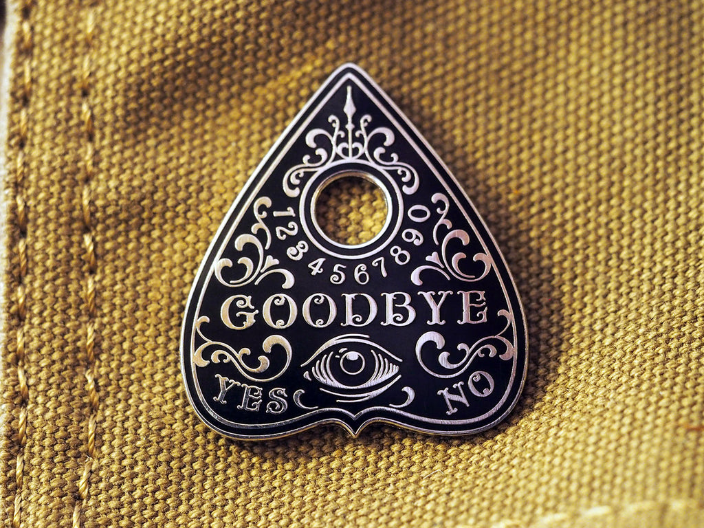 Oracle Planchette Hard-Enameled Pin