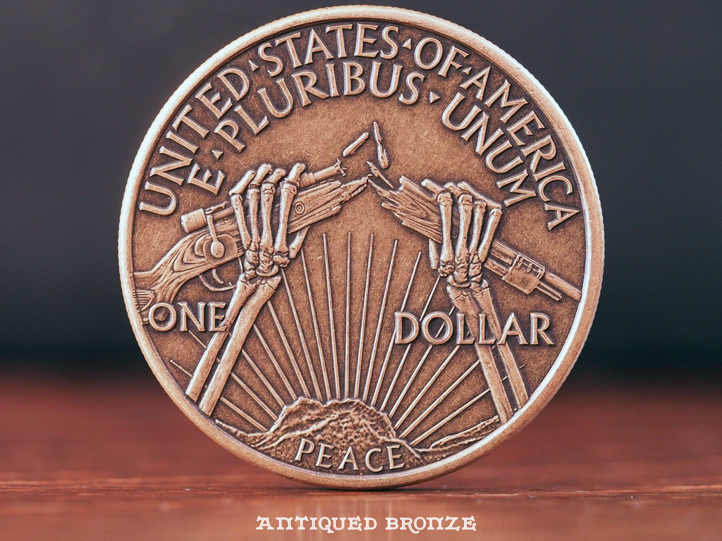 Hobo Coins Series I - The RIP Dollar