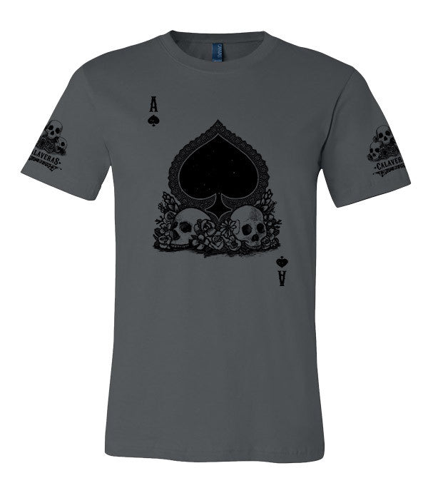 T-shirt-Calaveras Men's Ace of Spades T-shirt
