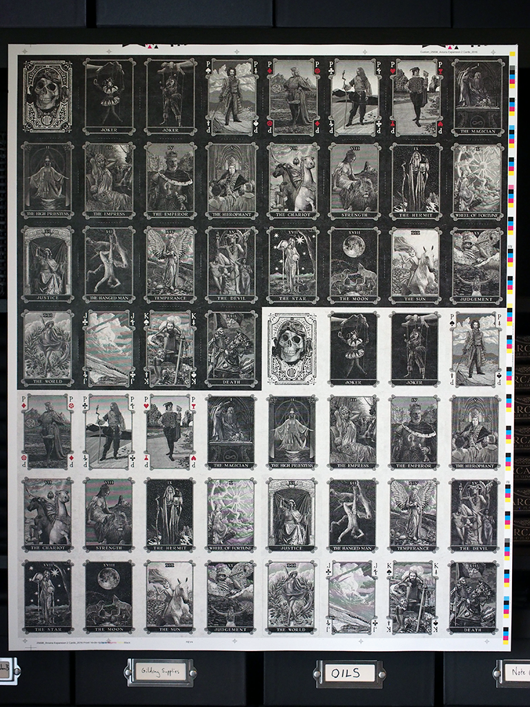 Arcana Full Collection Uncut Sheets (3)