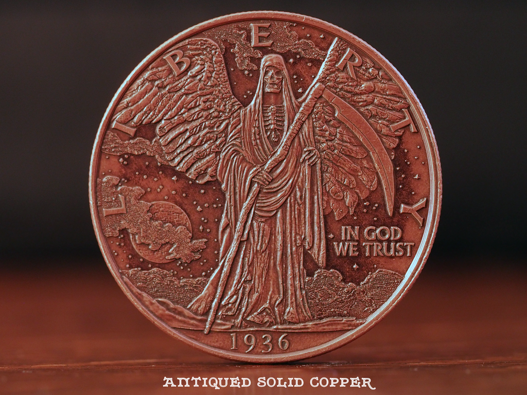 Hobo Coins Series I - The Walking Reaper
